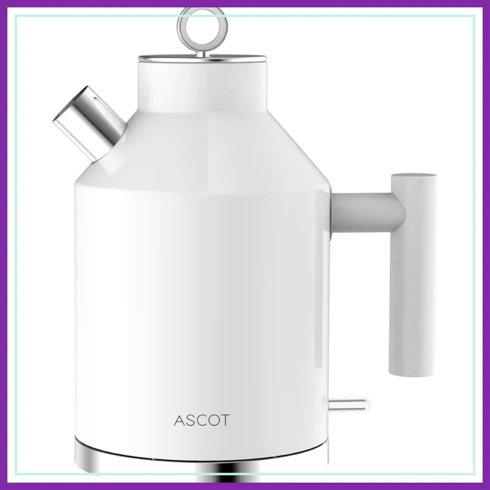 Electric Kettle 1.5L 1500W Stainless Steel, Auto Shut-Off & Boil-Dry Protection, Retro Design for Tea & Water Boiling
Electric Kettle 1.5L 1500W Stainless Steel, Auto Shut-Off & Boil-Dry Protection, Retro Design for Tea & Water Boiling