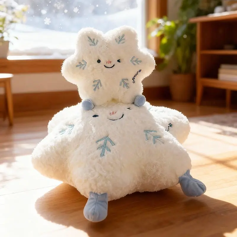 Cute Snowflake Plush Pillow Soft Fluffy Winter Themed Stuffed Toy for Home Sofa Bedroom Decor Perfect Christmas Birthday Gift
Cute Snowflake Plush Pillow Soft Fluffy Winter Themed Stuffed Toy for Home Sofa Bedroom Decor Perfect Christmas Birthday Gift