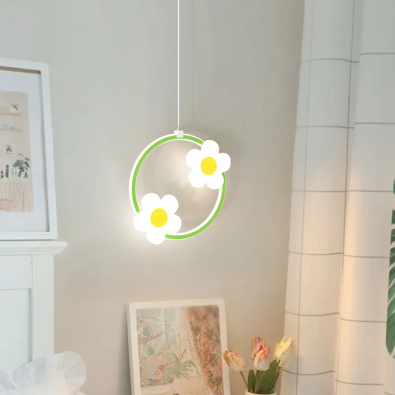 Beautiful Flower Pendant Lamps Girl Bedroom Suspended Ceiling Light Pink Green Rectangle Round Nursery Room Chandelier AC 220V
Beautiful Flower Pendant Lamps Girl Bedroom Suspended Ceiling Light Pink Green Rectangle Round Nursery Room Chandelier AC 220V