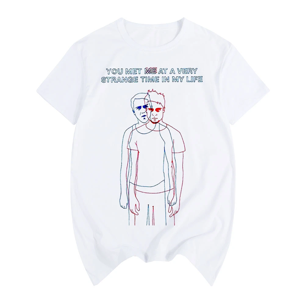 Fight Club You met me at a very strange time in my life T-shirt Cotton Men T shirt New Women Summer Tee
Fight Club You met me at a very strange time in my life T-shirt Cotton Men T shirt New Women Summer Tee