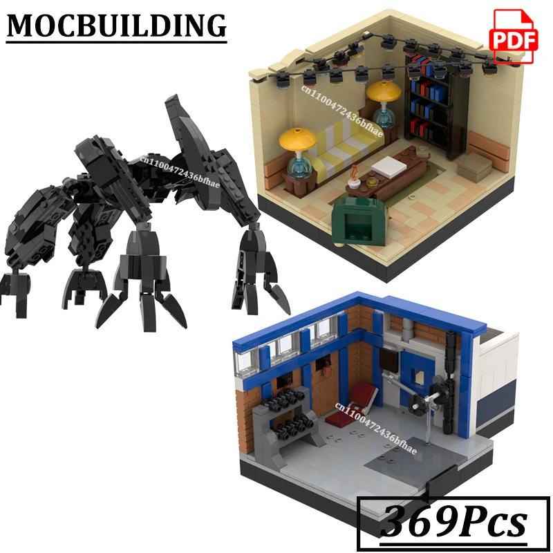 Living Room Diorama Blocks Gym Scene Bricks MOCBUILDING Shadowed Monster Construction Strangered Sci-fi Creature Toys Gift
Living Room Diorama Blocks Gym Scene Bricks MOCBUILDING Shadowed Monster Construction Strangered Sci-fi Creature Toys Gift