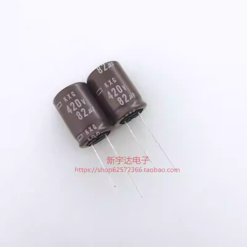 10-100PCS 420V82UF 18X25 Black Diamond KXG High Frequency Long Life 82UF 420V Original Electrolytic Capacitor
10-100PCS 420V82UF 18X25 Black Diamond KXG High Frequency Long Life 82UF 420V Original Electrolytic Capacitor