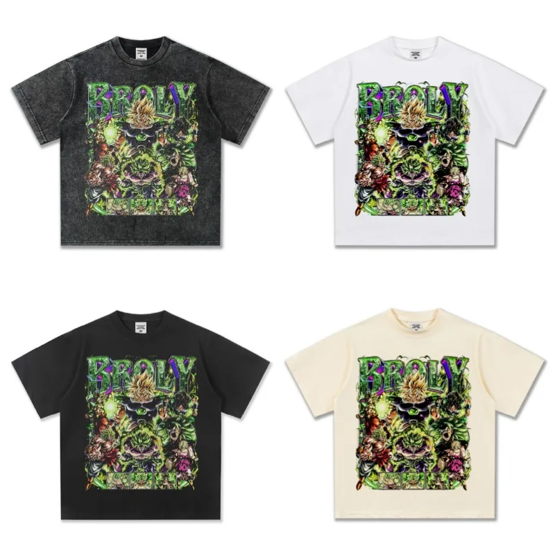 New Anime Dragon Ball Series Cotton Short Sleeve Cartoon Character Creativity Printing Men Fashion Personality Leisure T-shirt
New Anime Dragon Ball Series Cotton Short Sleeve Cartoon Character Creativity Printing Men Fashion Personality Leisure T-shirt