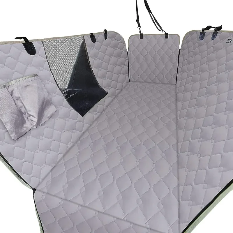 XL Truck Dog Seat Cover,Durable Car Hammock with 2 Pet Seat Belts for Large Dogs,SUV Back Seat Protector
XL Truck Dog Seat Cover,Durable Car Hammock with 2 Pet Seat Belts for Large Dogs,SUV Back Seat Protector