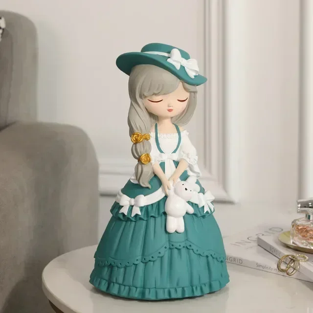 Modern Sweetheart Princess Resin Adornments Home Livingroom Desktop Sculpture Crafts Cabinet Store Club Figurines Accessories
Modern Sweetheart Princess Resin Adornments Home Livingroom Desktop Sculpture Crafts Cabinet Store Club Figurines Accessories