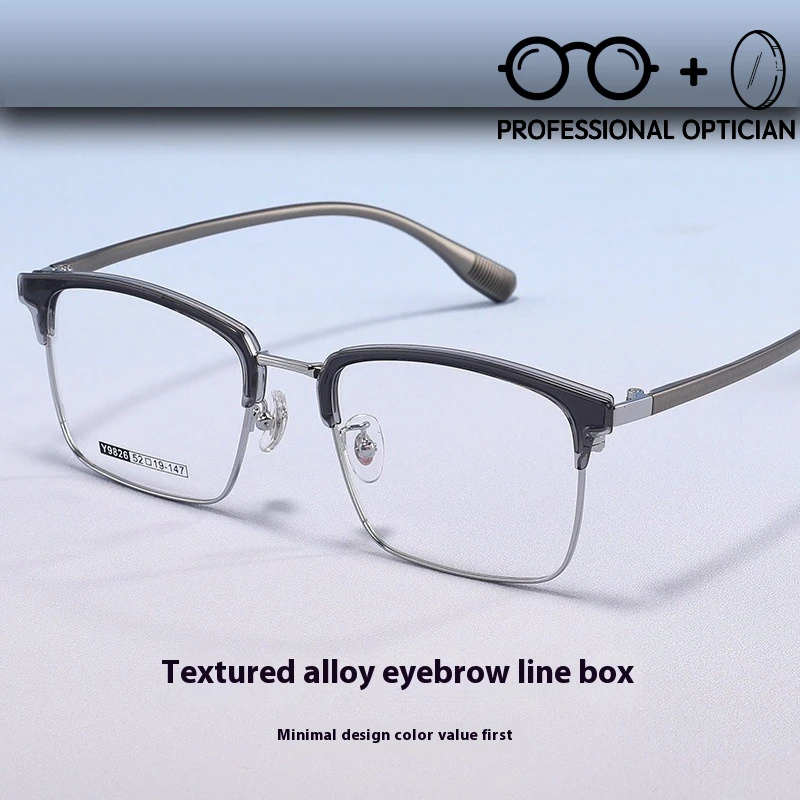Men High Quality Alloy Full Rim Business Glasses Frame Elastic Temples Prescription Glasses Men Oculos Masculino De Grau Oculos
Men High Quality Alloy Full Rim Business Glasses Frame Elastic Temples Prescription Glasses Men Oculos Masculino De Grau Oculos