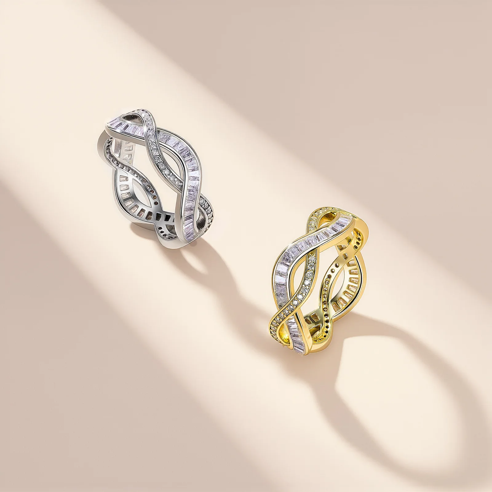 Кольцо из серебра S925 с позолотой 18К и муассанитом, 1.2 карата, «Бесконечный узор», для женщин, подарок
Кольцо из серебра S925 с позолотой 18К и муассанитом, 1.2 карата, «Бесконечный узор», для женщин, подарок