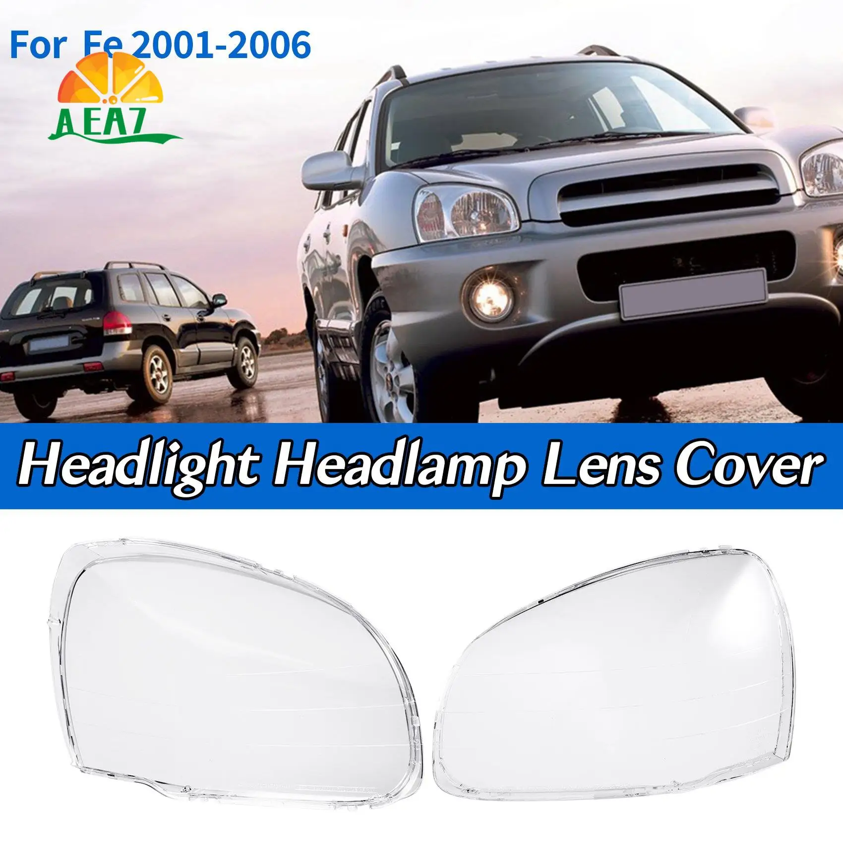 AEA7-1 пара для Hyundai Santa Fe 2001 02 03 04 05 2006, крышка объектива фар автомобиля, абажур переднего авто освещения, корпус
AEA7-1 пара для Hyundai Santa Fe 2001 02 03 04 05 2006, крышка объектива фар автомобиля, абажур переднего авто освещения, корпус
