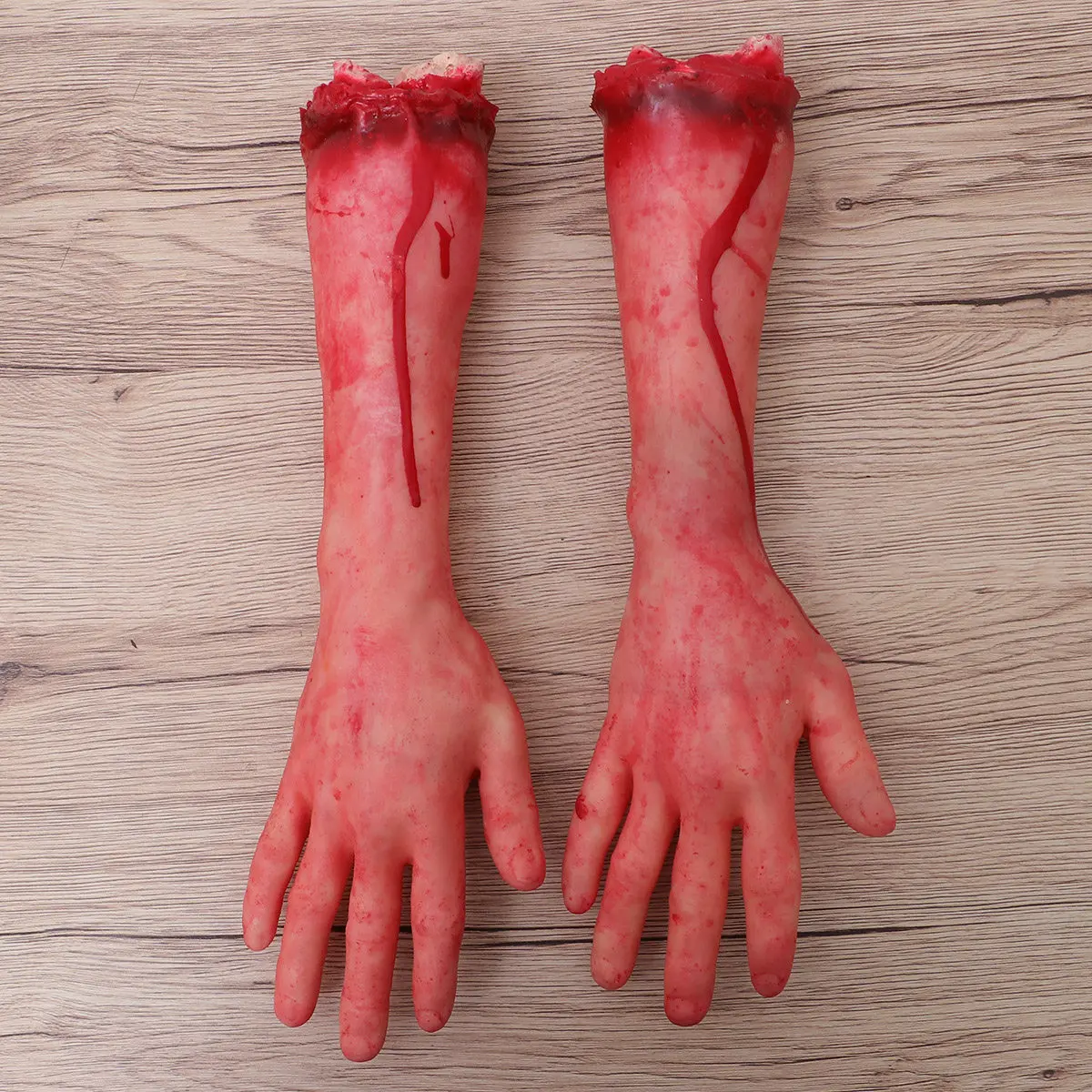Scary Halloween Hands 2PCS Horror Finger Props Bloody Hand Decoration for Party Haunted House Scare Hand Decor Plastic Hanging
Scary Halloween Hands 2PCS Horror Finger Props Bloody Hand Decoration for Party Haunted House Scare Hand Decor Plastic Hanging
