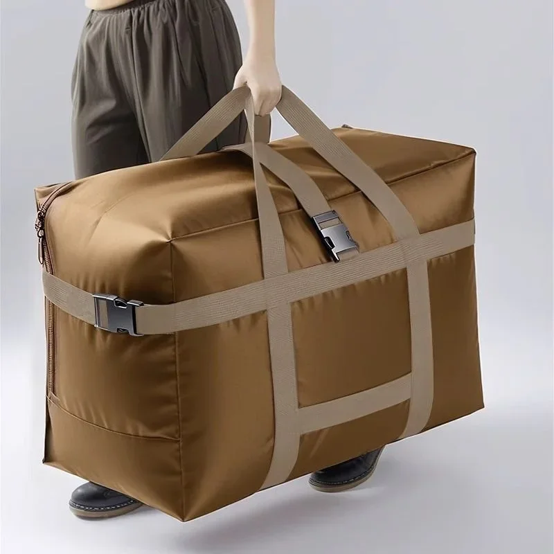 1pc Large Capacity Travel Handbag Portable Clothing Storage Bag with Handle Oxford Fabric Materia Durable Air Flight Bag
1pc Large Capacity Travel Handbag Portable Clothing Storage Bag with Handle Oxford Fabric Materia Durable Air Flight Bag
