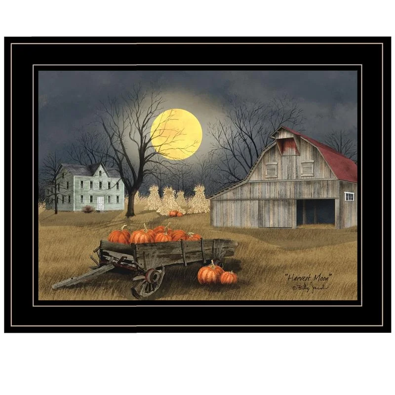 Harvest Moon Framed Art Print Black Frame Ready to Hang
Harvest Moon Framed Art Print Black Frame Ready to Hang