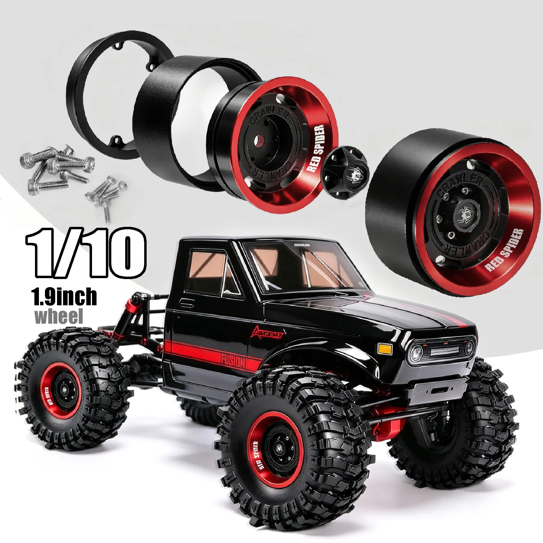 Low Center of Gravity Metal Wheel Hub for 1/10 Climbing Car VP Phoenix VS-4 Weili LCG Ruitai RC Car Metal Upgrade OP Parts
Low Center of Gravity Metal Wheel Hub for 1/10 Climbing Car VP Phoenix VS-4 Weili LCG Ruitai RC Car Metal Upgrade OP Parts