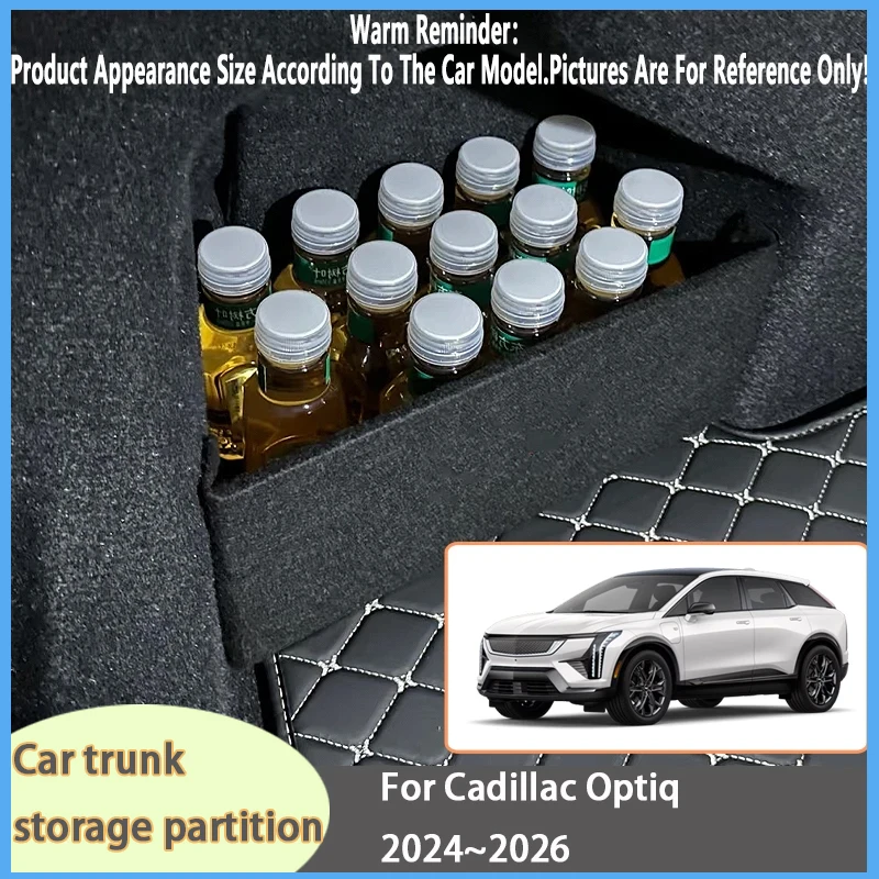 For Cadillac Optiq 2024~2026 25 Car Organizer Thickening Trunk Side Partition Trunk Interior Storage Box Parts
For Cadillac Optiq 2024~2026 25 Car Organizer Thickening Trunk Side Partition Trunk Interior Storage Box Parts