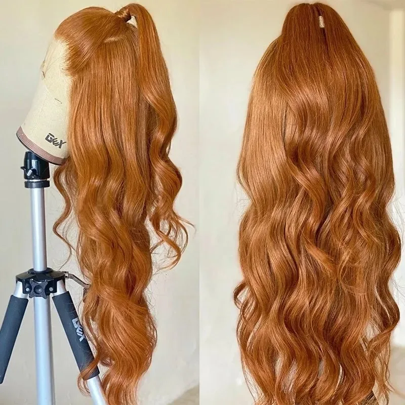 Ginger Orange Long Water Wave Wig 13x4 Synthetic Lace Front Wig Glueless Pre Plucked Hairline Heat Resistant Fiber Daily Wear
Ginger Orange Long Water Wave Wig 13x4 Synthetic Lace Front Wig Glueless Pre Plucked Hairline Heat Resistant Fiber Daily Wear