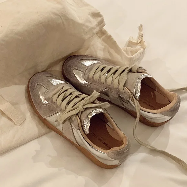 Casual shoes 2026 spring new retro sports casual shoes women's flat shoes versatile board shoes
Casual shoes 2026 spring new retro sports casual shoes women's flat shoes versatile board shoes