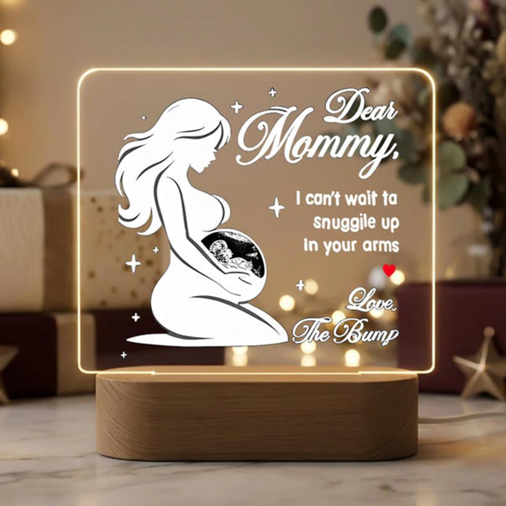 Custom Baby Photo Night Light Personalized Baby Ultrasound LED Light Soft Eye Caring Bedside Lamp Pregnancy Announcement Gift
Custom Baby Photo Night Light Personalized Baby Ultrasound LED Light Soft Eye Caring Bedside Lamp Pregnancy Announcement Gift
