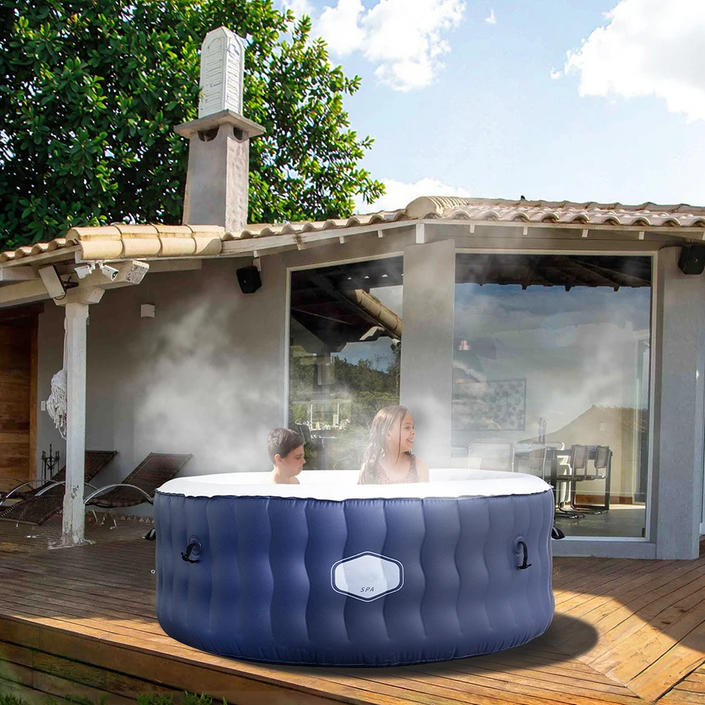 Portable Folding Inflatable Spa Tub Heated Bubble Design 60gal Large Capacity PVC Outdoor Bathtub for Courtyard Garden Use
Portable Folding Inflatable Spa Tub Heated Bubble Design 60gal Large Capacity PVC Outdoor Bathtub for Courtyard Garden Use