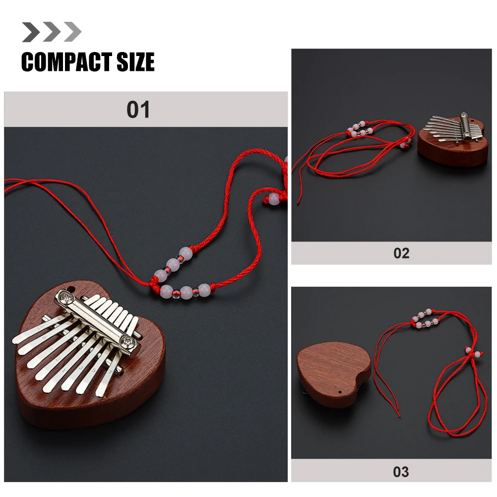 Love Heart-shaped Kalymba Finger Piano Small Kalimba Thumb Music Instrument for Adults
Love Heart-shaped Kalymba Finger Piano Small Kalimba Thumb Music Instrument for Adults