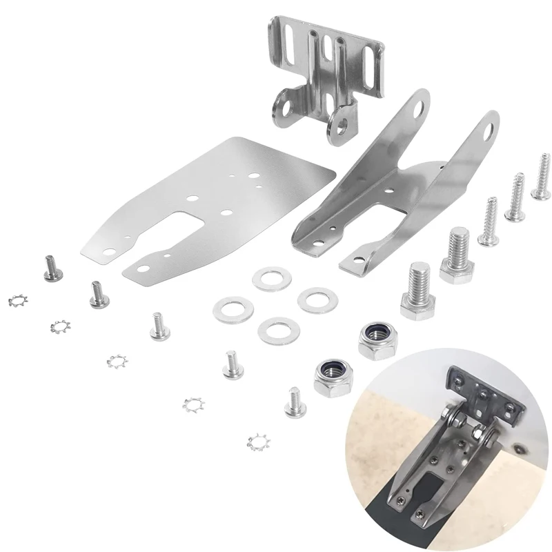 010-12006-11 Heavy Duty Transducer Mount Bracket, with Spray Sheild Compatible with Garmin Echo, echoMAP, CV,GT,GCV,GPSMAP,GSD
010-12006-11 Heavy Duty Transducer Mount Bracket, with Spray Sheild Compatible with Garmin Echo, echoMAP, CV,GT,GCV,GPSMAP,GSD