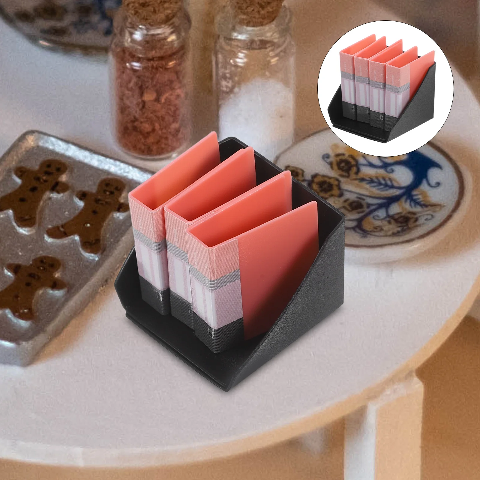 1Set Miniature Office File Folder Plastic Colored Document Holders Dollhouse Accessories for Office Scene Playhouse Accessories 
1Set Miniature Office File Folder Plastic Colored Document Holders Dollhouse Accessories for Office Scene Playhouse Accessories