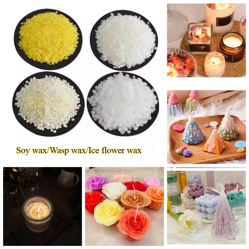 500g/bag Soybean Wax Yellow Beeswax Ice Flower Wax/Handmade DIY Scented Candle Material Festival Smokeless Cup Wax
500g/bag Soybean Wax Yellow Beeswax Ice Flower Wax/Handmade DIY Scented Candle Material Festival Smokeless Cup Wax