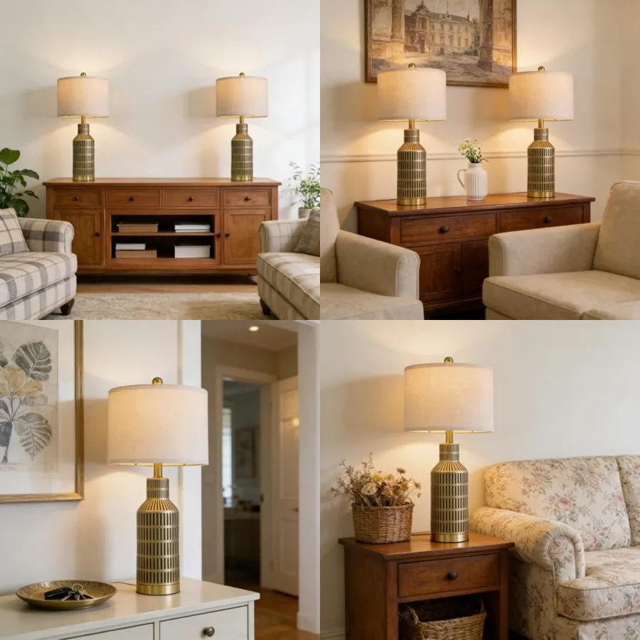 25" and Modern Ceramic Bedside Lamp Set of 2 for Bedroom Decor Farmhouse Table Lamp for Living Room Office Dorm
25" and Modern Ceramic Bedside Lamp Set of 2 for Bedroom Decor Farmhouse Table Lamp for Living Room Office Dorm