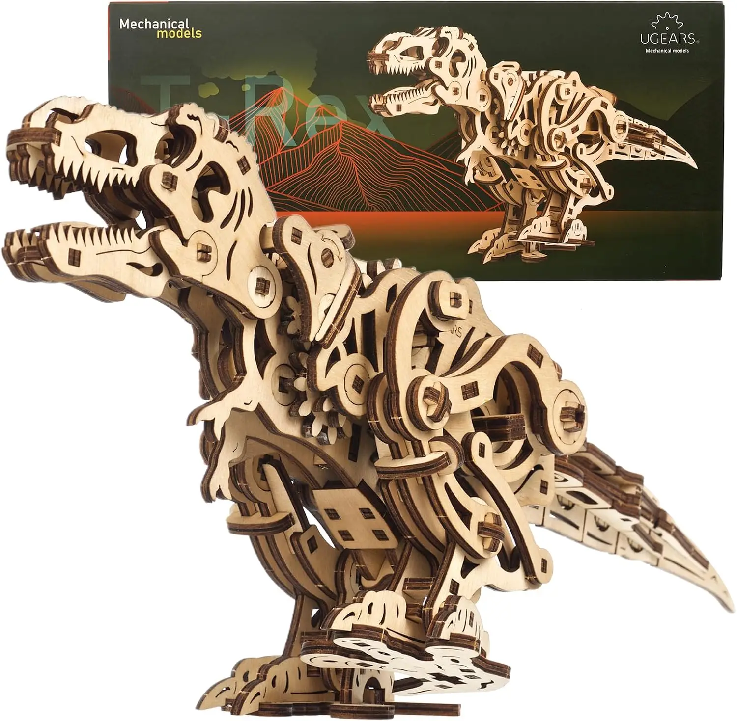 Wooden 3D Puzzles for Adults - Tyrannosaurus Rex Dinosaur Model Kit Craft Kits for Adults Women and Men - 3D Wooden Dinosaur Aut
Wooden 3D Puzzles for Adults - Tyrannosaurus Rex Dinosaur Model Kit Craft Kits for Adults Women and Men - 3D Wooden Dinosaur Aut