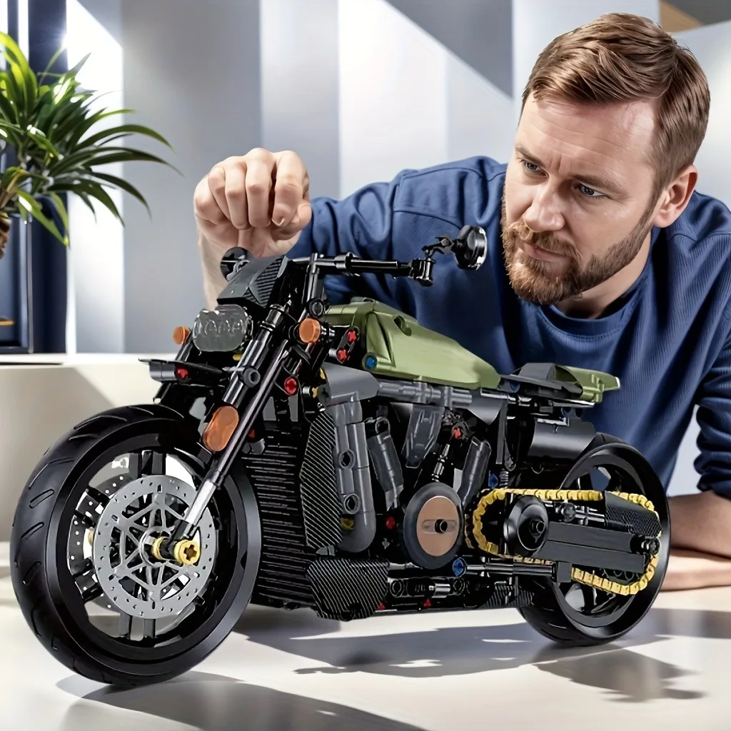 Детская игрушечная модель мотоцикла Hakinang Leilong из строительных блоков в качестве подарка на день рождения, Рождество или День Благодарения для детей
Детская игрушечная модель мотоцикла Hakinang Leilong из строительных блоков в качестве подарка на день рождения, Рождество или День Благодарения для детей