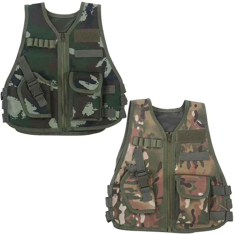 Children Camouflage Vest Kid Adjustable Vest Children Vest with Multi Pocket for Outdoor Hunting Game
Children Camouflage Vest Kid Adjustable Vest Children Vest with Multi Pocket for Outdoor Hunting Game