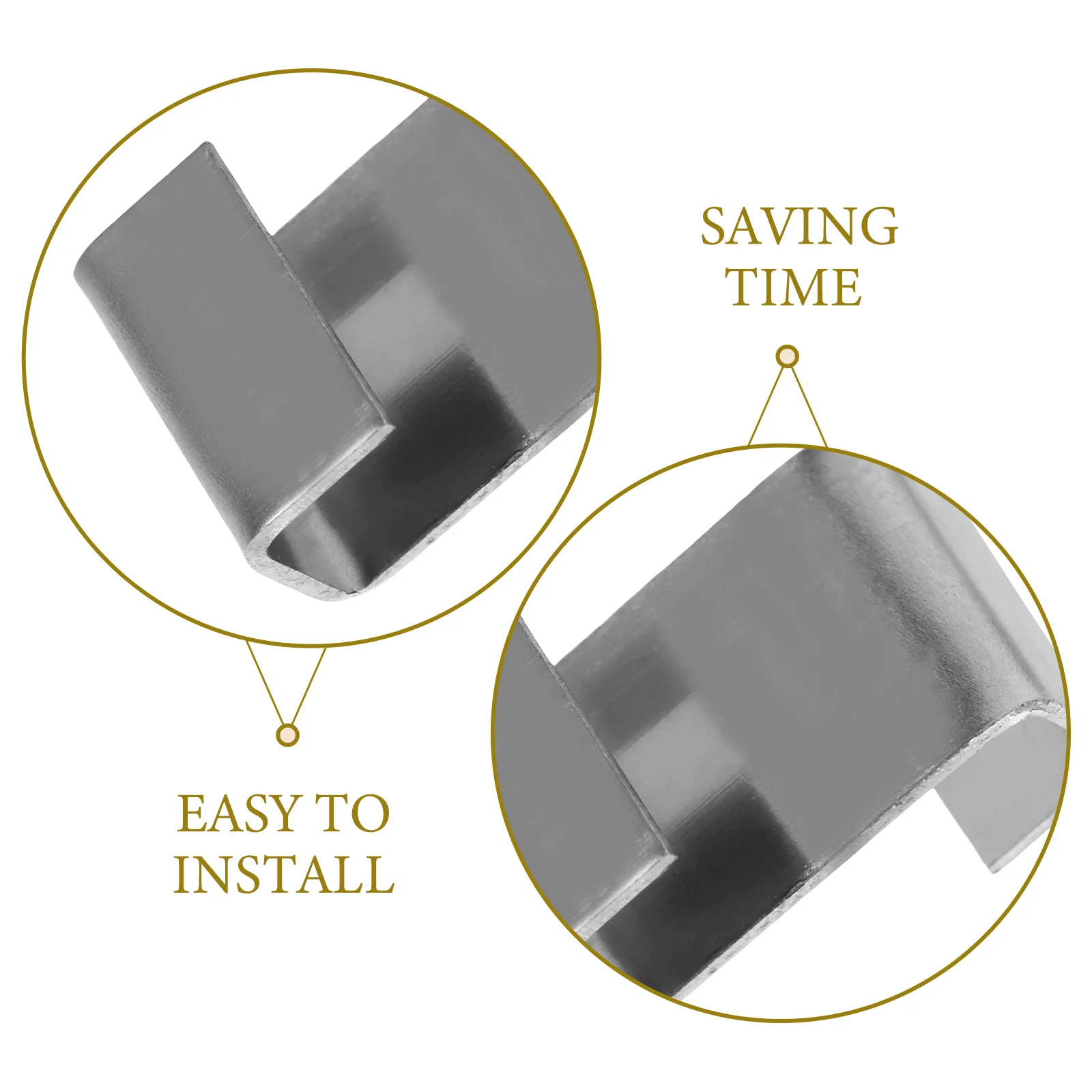 25 Pcs Z Clips for Greenhouse Windows Rainproof Glass Panel Fixing Accessories W Type Clamps Garden Shelter Repair Kit Stainless
25 Pcs Z Clips for Greenhouse Windows Rainproof Glass Panel Fixing Accessories W Type Clamps Garden Shelter Repair Kit Stainless