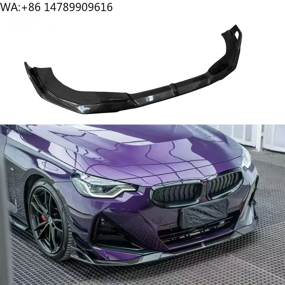 Premium Bespoke Facelift Body KitG42 High Quality Carbon Fiber A-Style Front Lip Front Bumper Lip For 2 Series G42 2022+
Premium Bespoke Facelift Body KitG42 High Quality Carbon Fiber A-Style Front Lip Front Bumper Lip For 2 Series G42 2022+