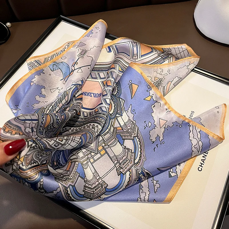 Floral Neck Tie Print 100% Silk Square Scarf Women Female Hair Band Wrist Foulrad Bandana Headkerchief Scarves Echarpe 2023
Floral Neck Tie Print 100% Silk Square Scarf Women Female Hair Band Wrist Foulrad Bandana Headkerchief Scarves Echarpe 2023