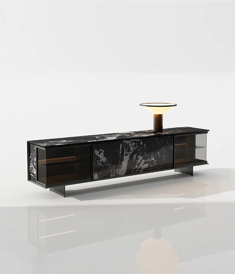Slate TV Cabinet Modern Simple Living Room Home Villa Light Luxury High-end Locker
Slate TV Cabinet Modern Simple Living Room Home Villa Light Luxury High-end Locker