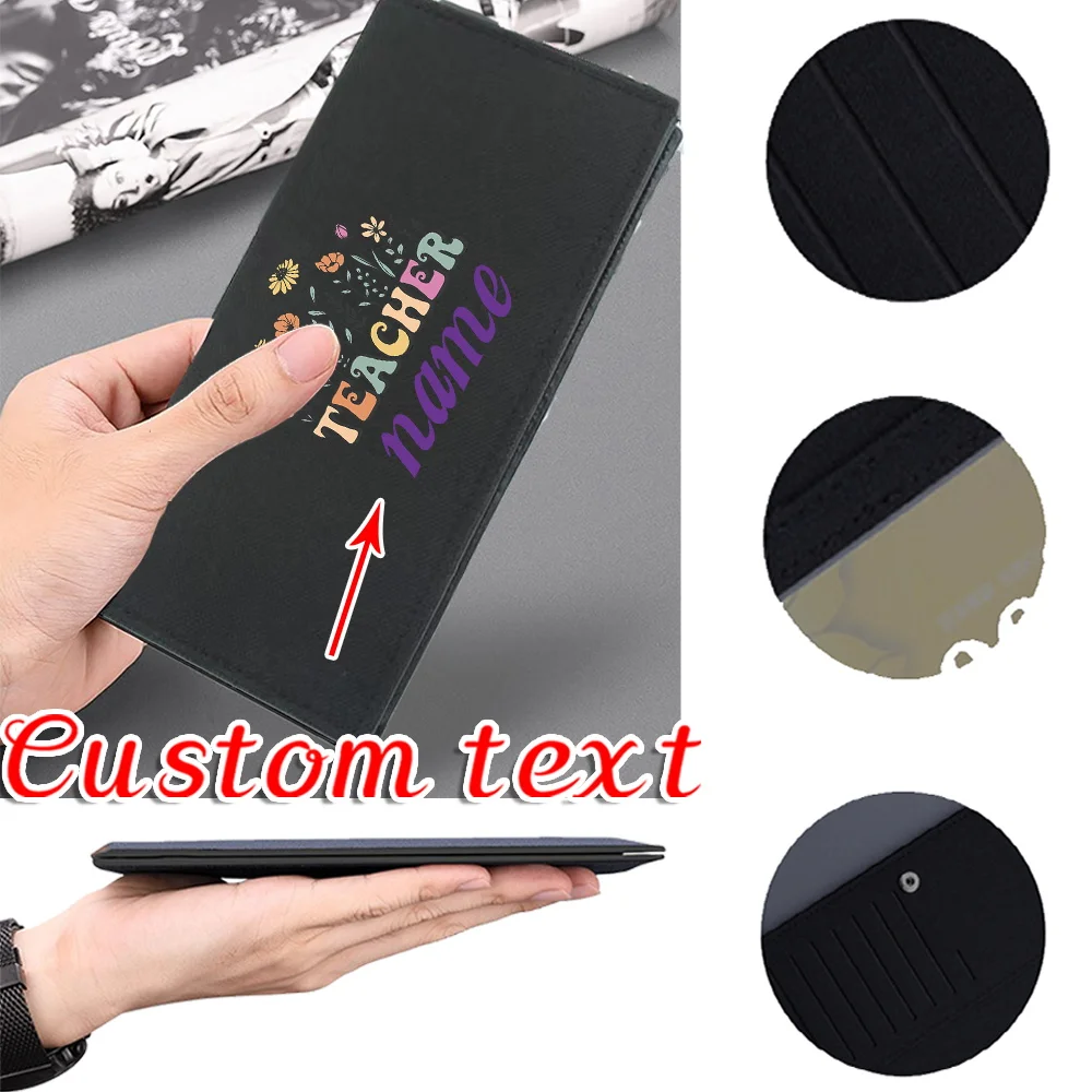 Персонализированный индивидуальный кошелек с именем, складная многофункциональная сумка для хранения, прочный высококачественный кошелек, кошельки для банковских карт, удостоверений личности
Персонализированный индивидуальный кошелек с именем, складная многофункциональная сумка для хранения, прочный высококачественный кошелек, кошельки для банковских карт, удостоверений личности