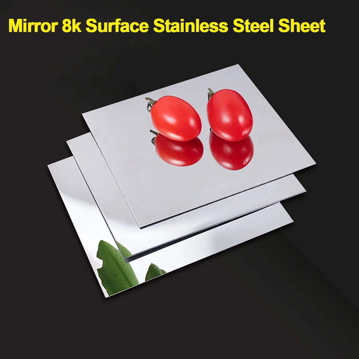Mirror 8k Surface Stainless Steel Sheet Single-sided Mirror Effect Film protection 1x50x380mm 1Pcs ,1x70x380mm 2Pcs
Mirror 8k Surface Stainless Steel Sheet Single-sided Mirror Effect Film protection 1x50x380mm 1Pcs ,1x70x380mm 2Pcs