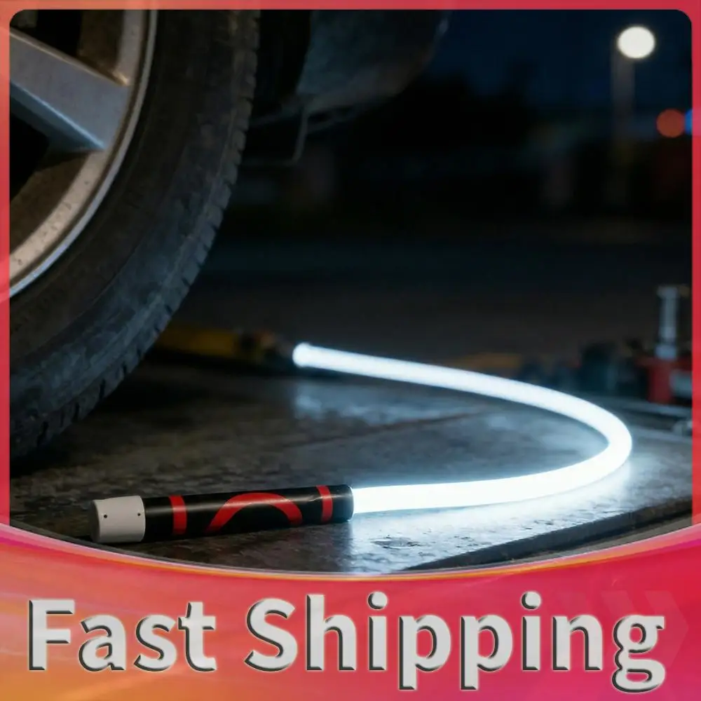 1 Pack Bendable Work Light 27Inch Rechargeable Flexible Light 3 Brightness Modes with High Lumens for Car Repairing Workshop
1 Pack Bendable Work Light 27Inch Rechargeable Flexible Light 3 Brightness Modes with High Lumens for Car Repairing Workshop