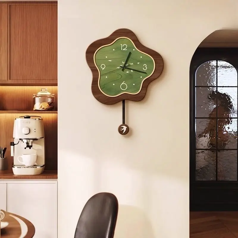 Home Green and medieval style restaurant wall clock living room creative clock wall high-end artistic clock 2025 new clock watch
Home Green and medieval style restaurant wall clock living room creative clock wall high-end artistic clock 2025 new clock watch