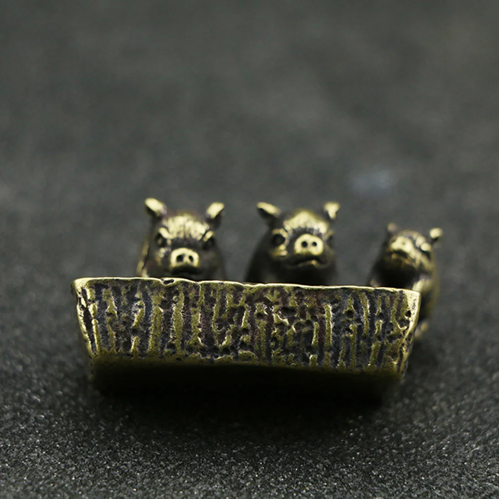 1Pcs Creative Brass Pig Sculpture Tea Set Decor Home Desktop Adornment Office Ornament Tabletop Decoration Brass Pig Decoration
1Pcs Creative Brass Pig Sculpture Tea Set Decor Home Desktop Adornment Office Ornament Tabletop Decoration Brass Pig Decoration