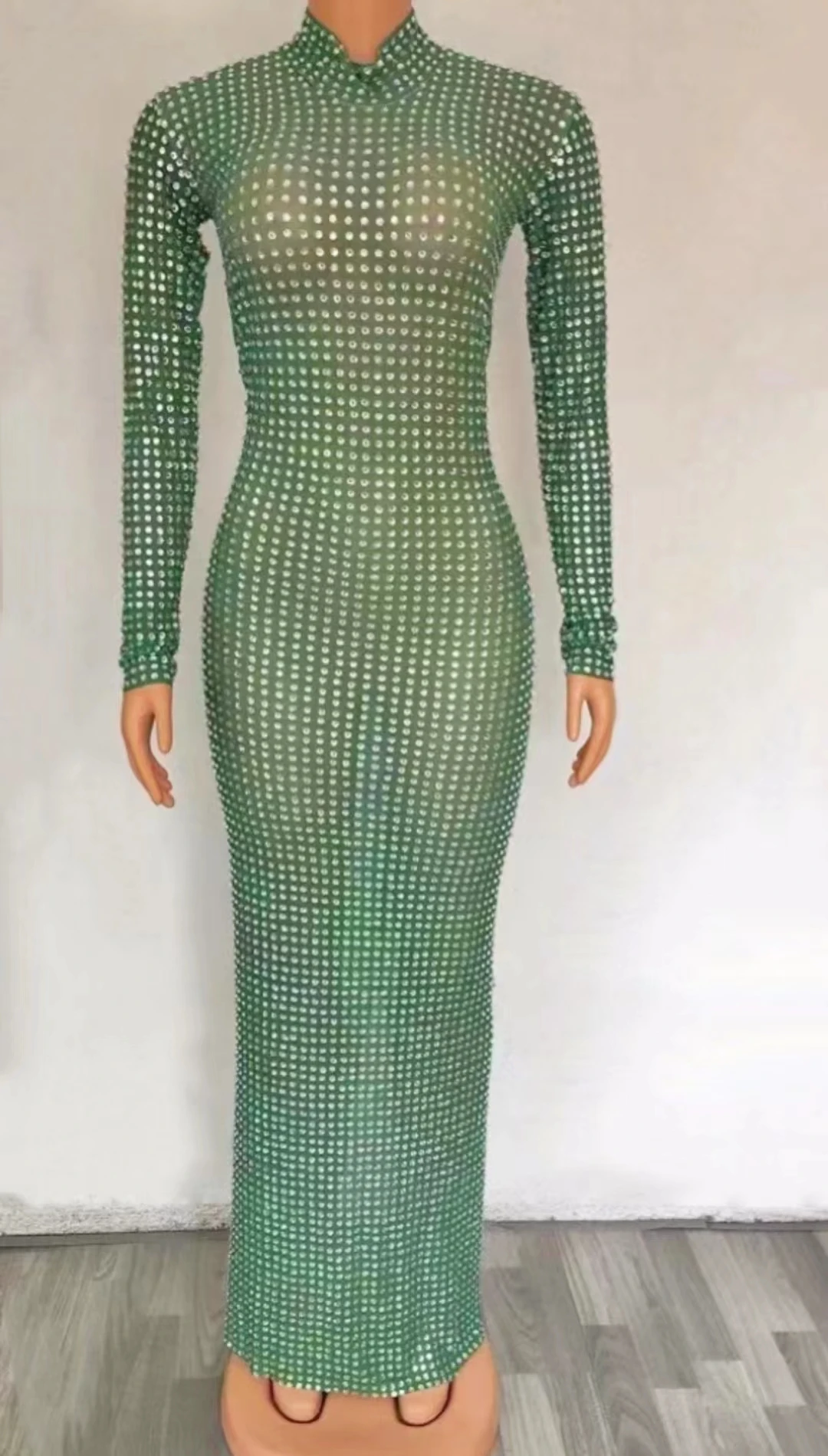 Mesh Bodycon Dress Women Autumn 2022 NewLong Sleeve Dress Sexy black Bar DJ SingerCostume Dance Wear stage show A100
Mesh Bodycon Dress Women Autumn 2022 NewLong Sleeve Dress Sexy black Bar DJ SingerCostume Dance Wear stage show A100