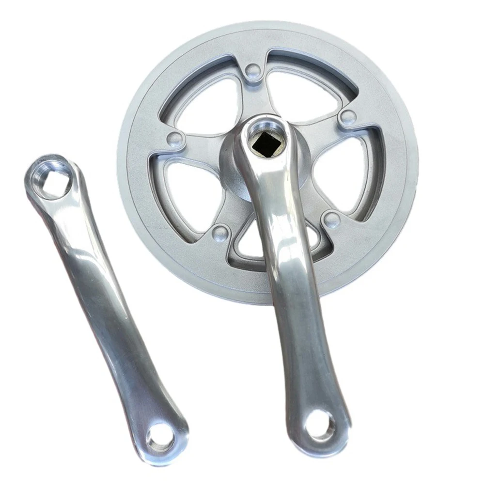 Single Speed Crankset Fixie For Folding Bikes For Road Bikes Silver 152MM Alloy High Quality Material Brand New
Single Speed Crankset Fixie For Folding Bikes For Road Bikes Silver 152MM Alloy High Quality Material Brand New