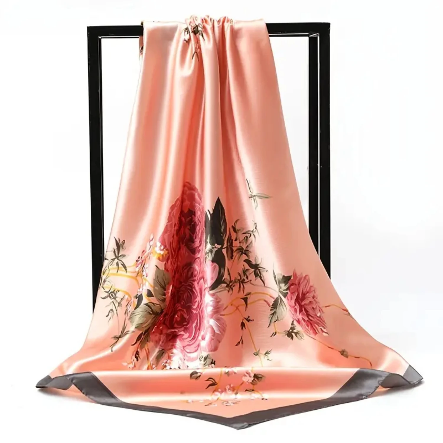 Fashion Women's Vintage Flower Satin Print Headband Scarf - Stylish Accessory for Hair Styling
Fashion Women's Vintage Flower Satin Print Headband Scarf - Stylish Accessory for Hair Styling