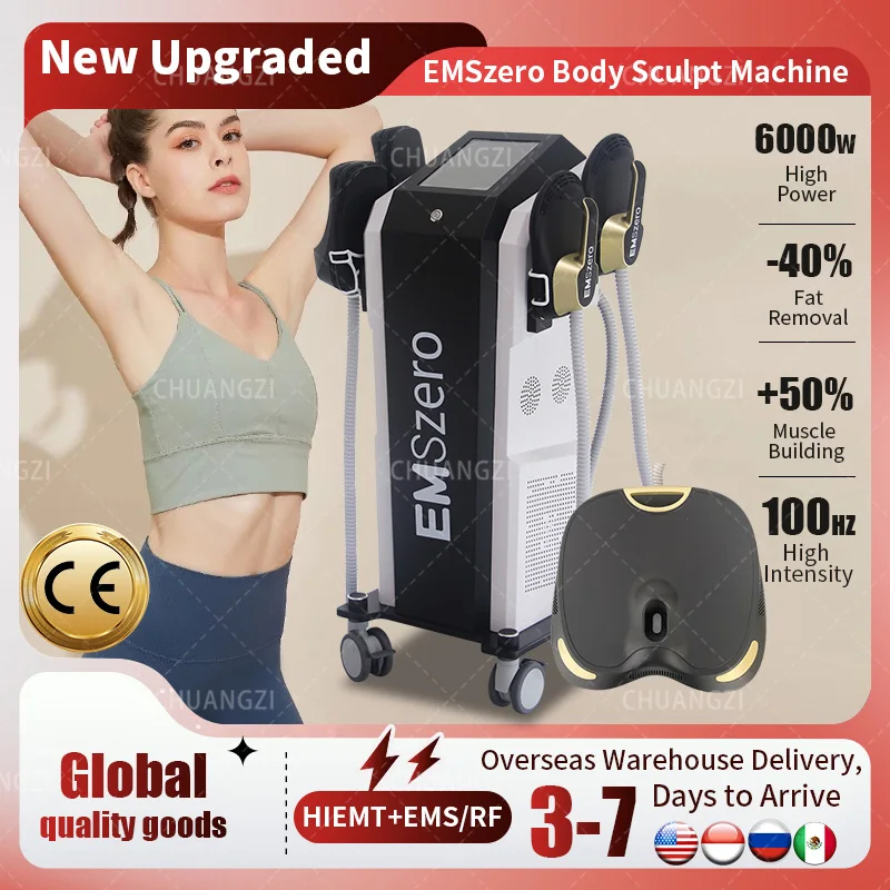 EMS Neo 6500W Hi-emt устройство для формирования тела, устройство для стимуляции мышц, оборудование для придания формы салону EMSzero
EMS Neo 6500W Hi-emt устройство для формирования тела, устройство для стимуляции мышц, оборудование для придания формы салону EMSzero