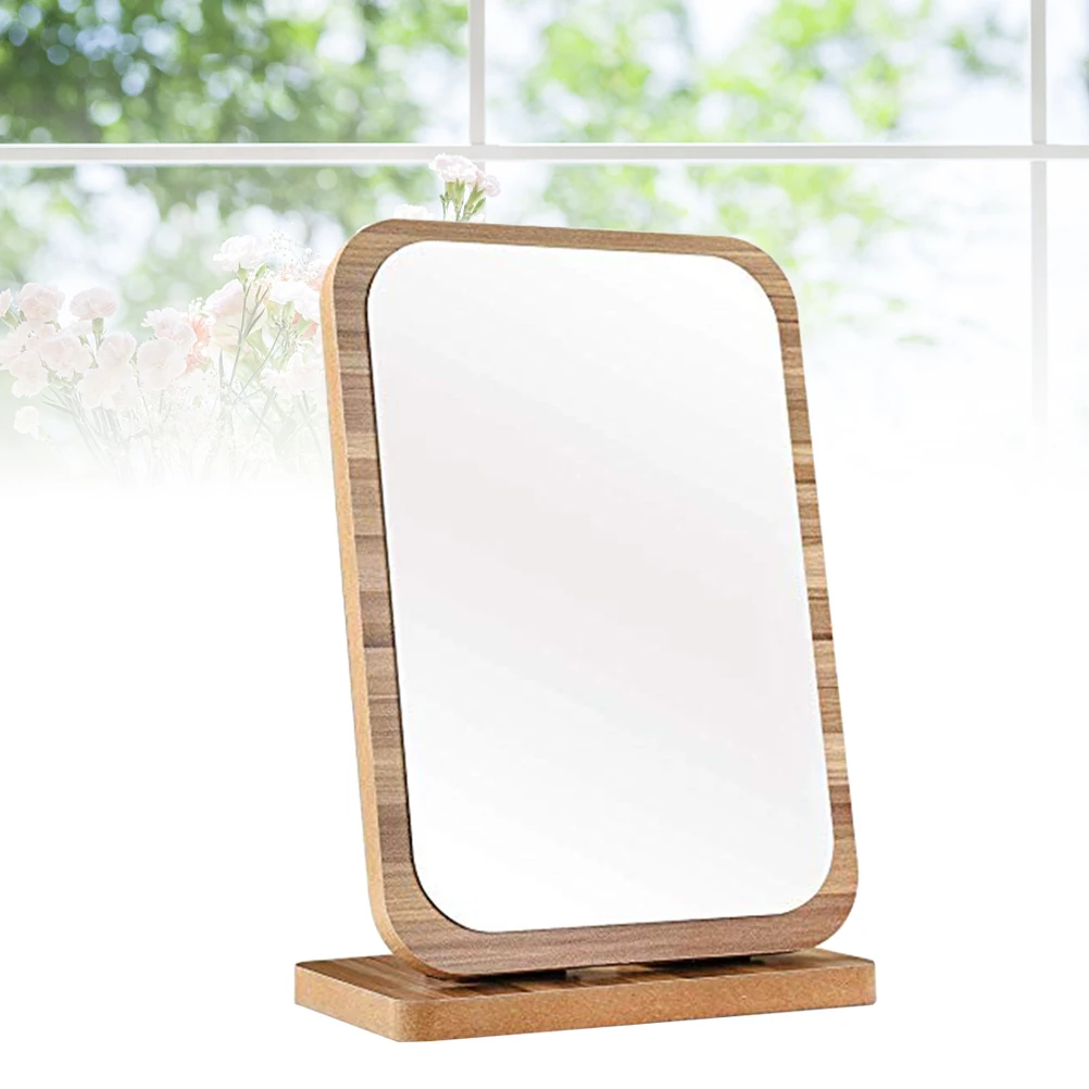 1pc Desktop Makeup Wooden Folding Large Mirror Foldable Makeup Glass Foldable Wood Mirror
1pc Desktop Makeup Wooden Folding Large Mirror Foldable Makeup Glass Foldable Wood Mirror