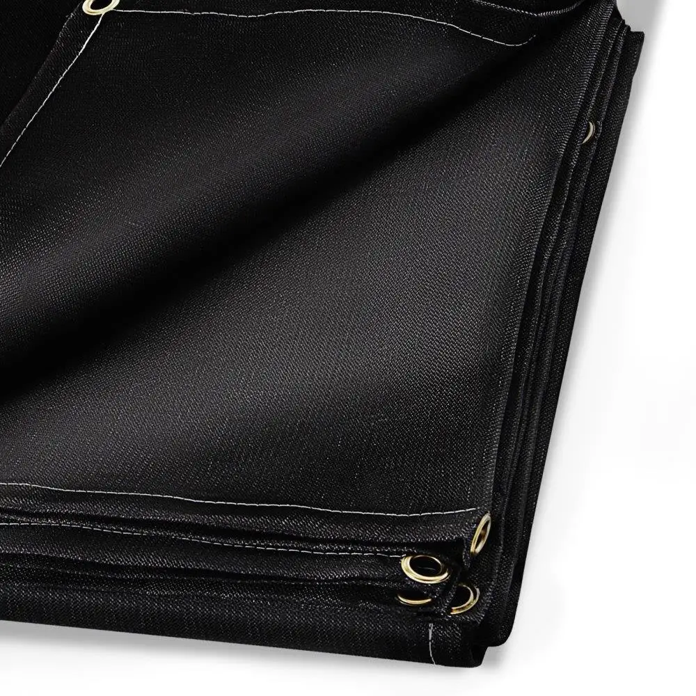 8 x 10 Ft Welding Blanket Black Fiberglass Blanket Portable Fiberglass Fire Retardant Blanket Welding Mat Welding Fireproof
8 x 10 Ft Welding Blanket Black Fiberglass Blanket Portable Fiberglass Fire Retardant Blanket Welding Mat Welding Fireproof