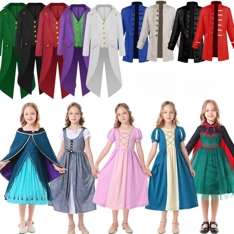 Medieval Renaissance Prince Gown Tailcoat Performance Costume for Middle And Primary School Students Polyester Material
Medieval Renaissance Prince Gown Tailcoat Performance Costume for Middle And Primary School Students Polyester Material