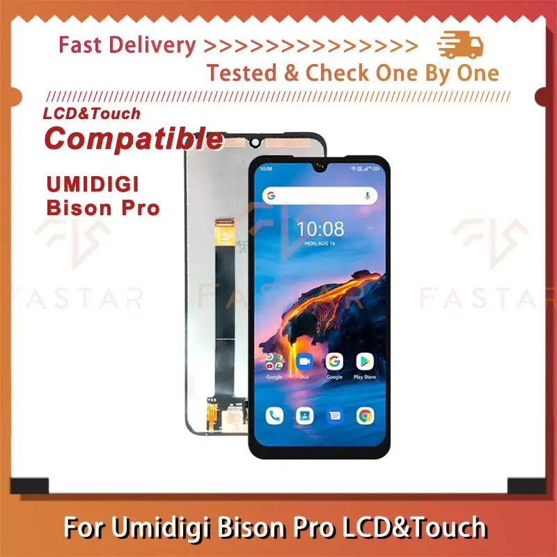 6.3"Tested For Umidigi Bison Pro LCD Display Touch Digitizer Assembly Replace Repair mobile phone Screen bison pro lcd
6.3"Tested For Umidigi Bison Pro LCD Display Touch Digitizer Assembly Replace Repair mobile phone Screen bison pro lcd