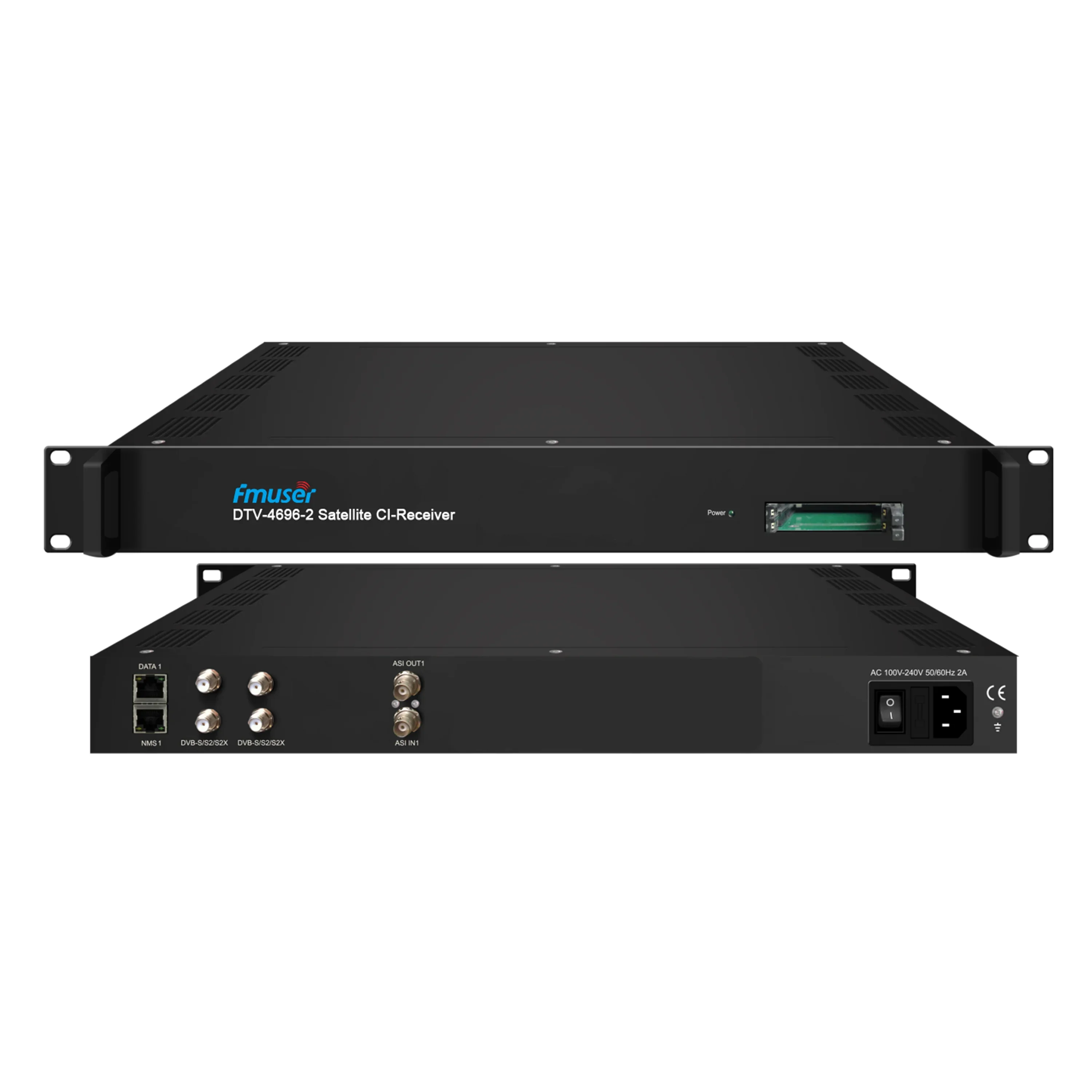 FMUSER DTV-4696 2/4/8 In 1 MPTS And 16 SPTS Or 1/2 ASI Out Satellite Receiver
FMUSER DTV-4696 2/4/8 In 1 MPTS And 16 SPTS Or 1/2 ASI Out Satellite Receiver