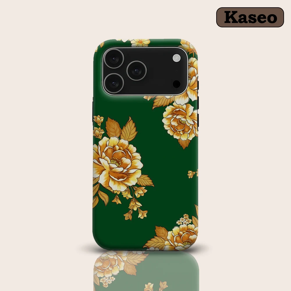 Dark Green Golden Floral Phone Case for Magnetic Phone Case for IPhone 17 16 15 14 Pro Max Plus Single Double-layer Tough Case
Dark Green Golden Floral Phone Case for Magnetic Phone Case for IPhone 17 16 15 14 Pro Max Plus Single Double-layer Tough Case