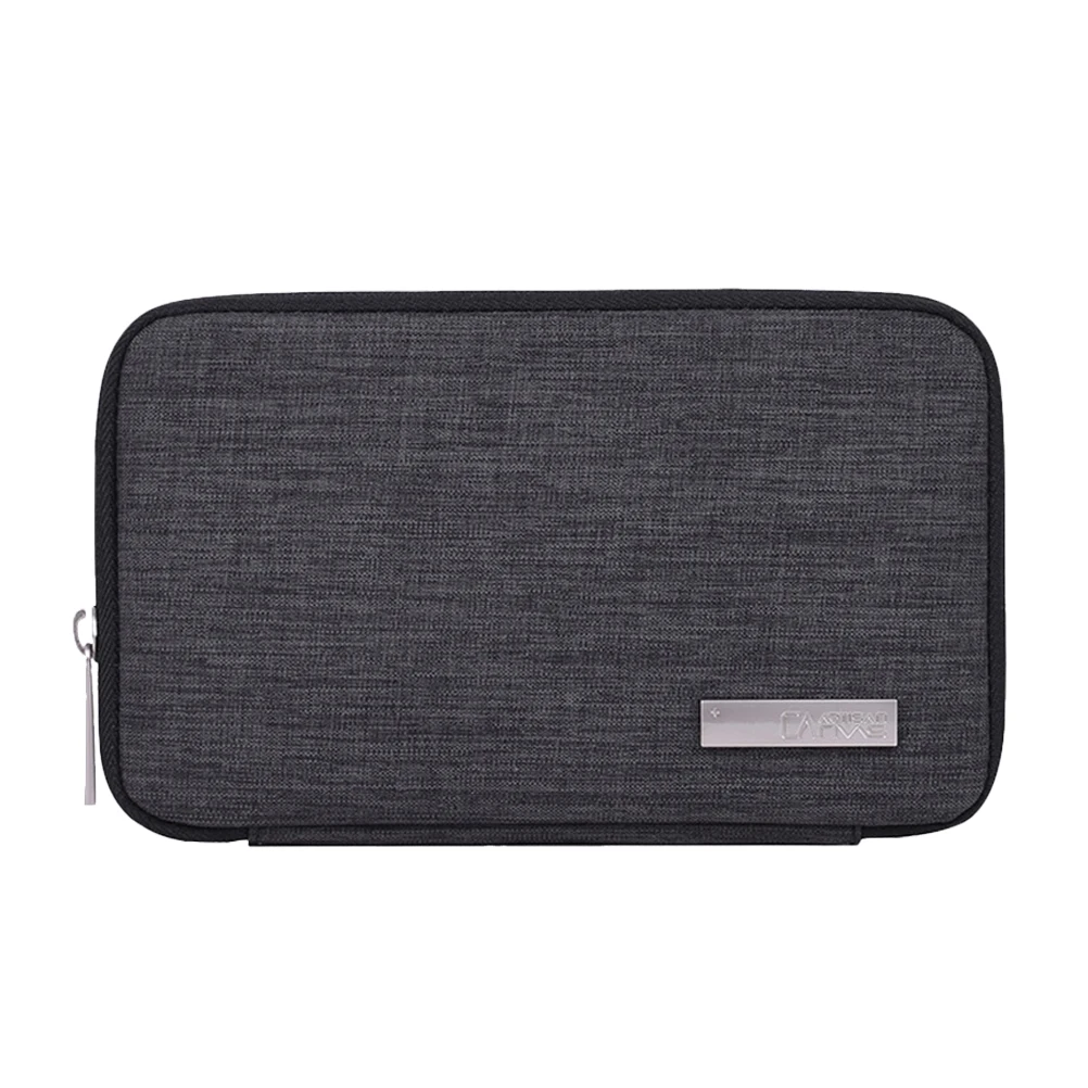 Digital Storage Bag Travel Earphone USB Cable Pouch Dark Grey Organizer Portable Electronic Device Case Accessories Holder
Digital Storage Bag Travel Earphone USB Cable Pouch Dark Grey Organizer Portable Electronic Device Case Accessories Holder