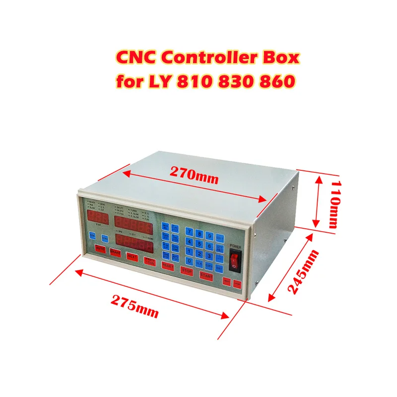 CNC Controller Box with Brake Function for LY 810 830 860 Automatic Coil Winder Winding Machine Common Use Control
CNC Controller Box with Brake Function for LY 810 830 860 Automatic Coil Winder Winding Machine Common Use Control